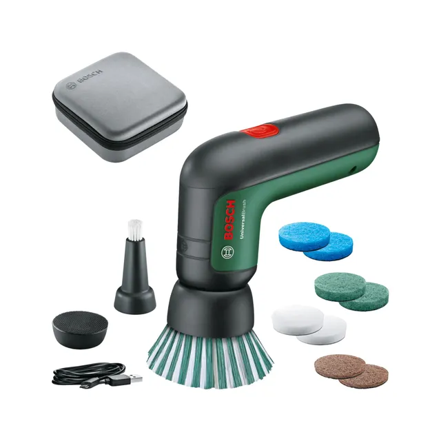 Bosch UniversalBrush spazzola pulizia 3,6 V 8 accessori