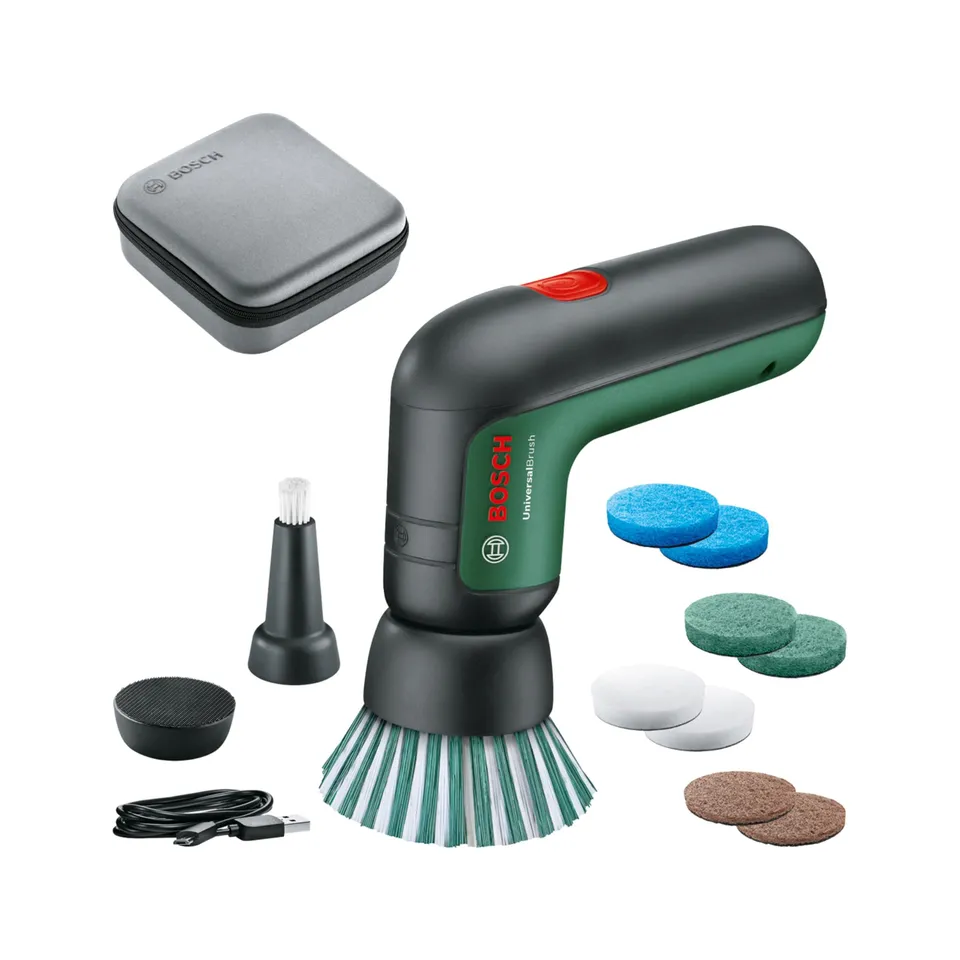 Bosch UniversalBrush spazzola pulizia 3,6 V 8 accessori
