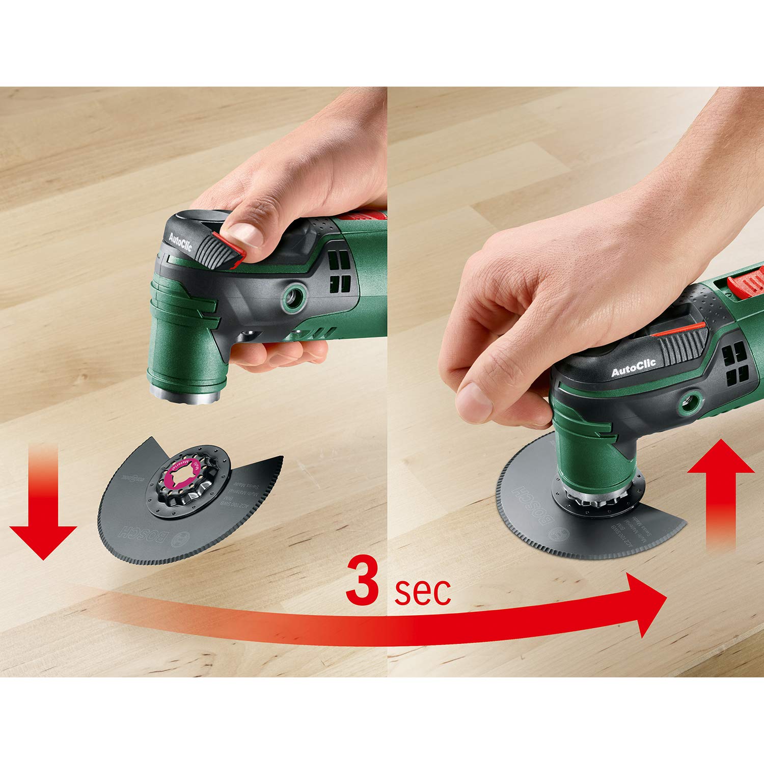 Bosch PMF 250 CES multiutensile 250W set universale SystemBox S