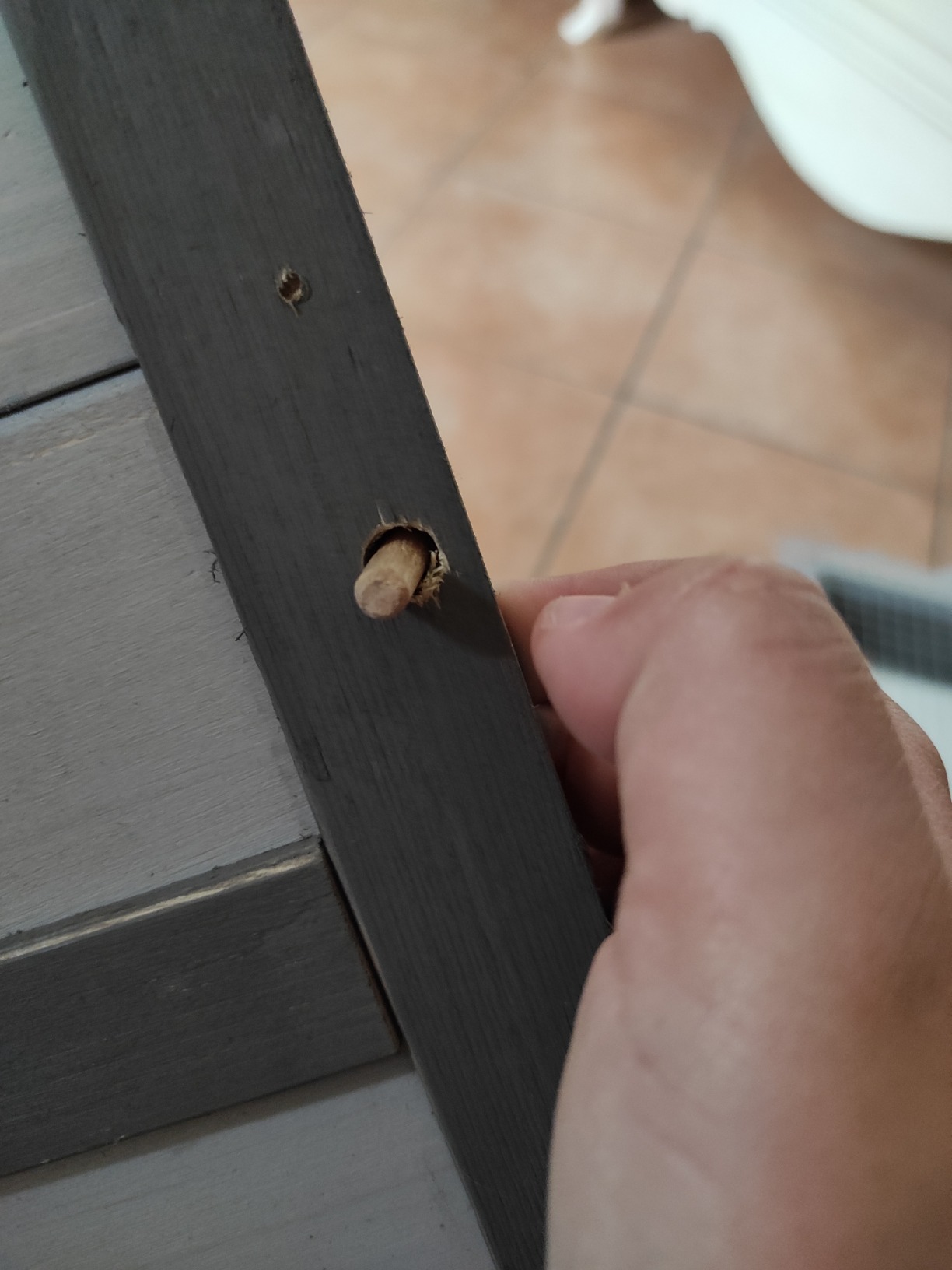 Wiltec Conigliera Legno 122x63x92 cm Grigia Recinto