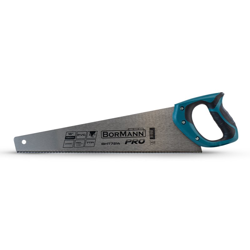 Bormann Sega a Mano 450mm Denti Tripli Temprati