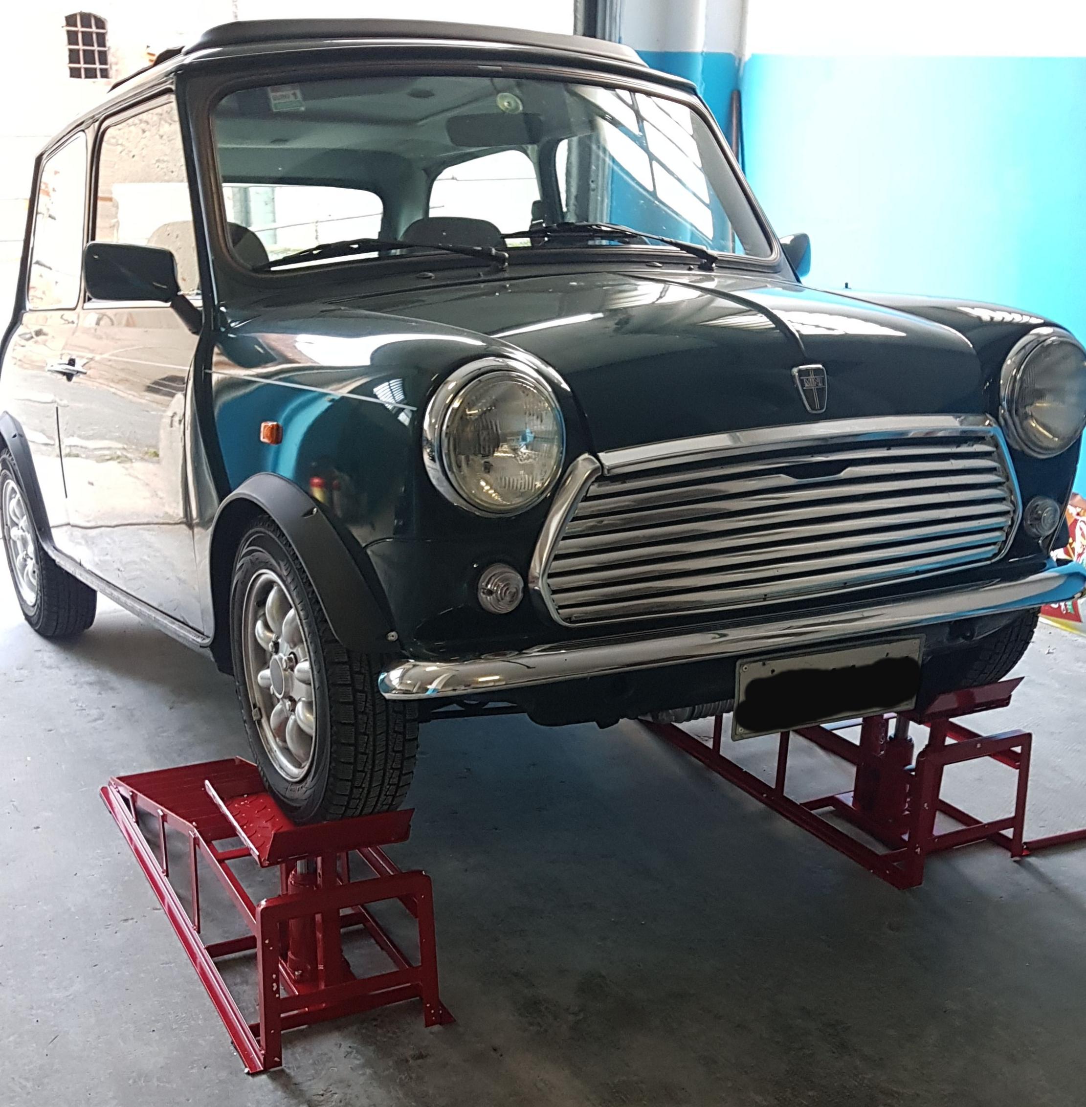 Wiltec rampa sollevamento idraulica 2000 kg 225 mm