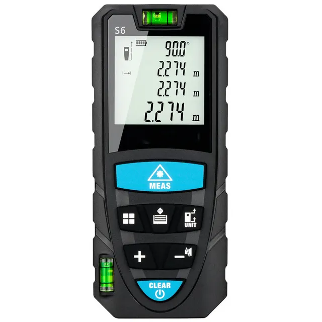 Tilswall Telemetro Laser 100 m Misuratore Distanza Alta Precisione