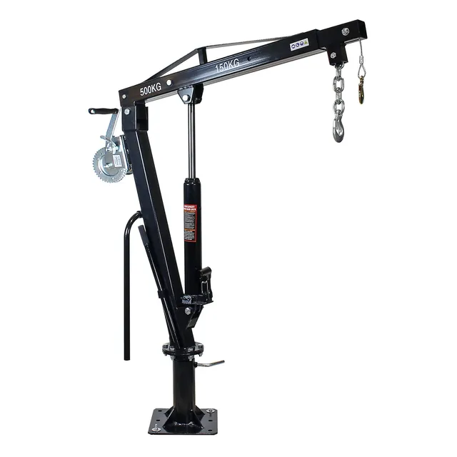 Wiltec Gruetta pick up 500 kg con argano girevole 360°
