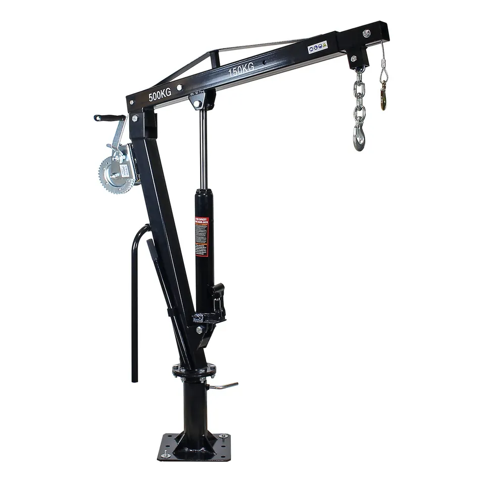 Wiltec Gruetta pick up 500 kg con argano girevole 360°