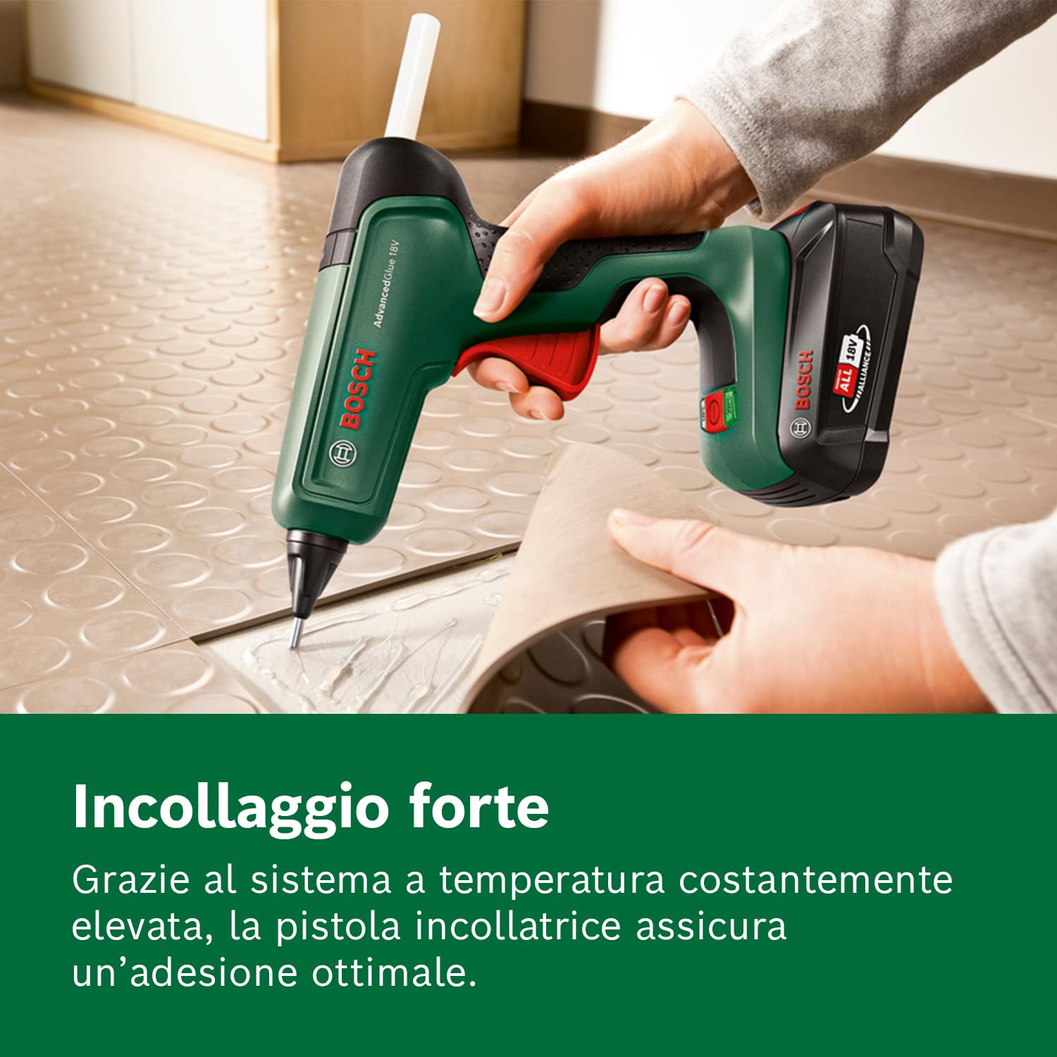 Bosch AdvancedGlue 18V pistola colla a caldo 4 stick