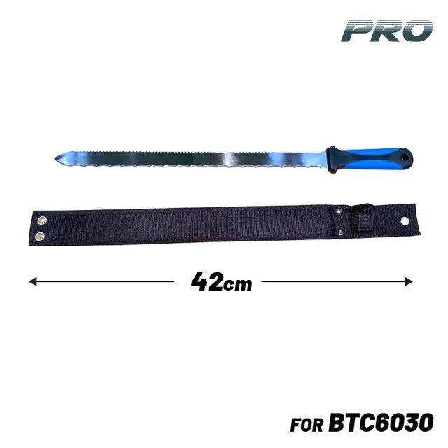 Bormann coltello lana di roccia 42 cm lama acciaio