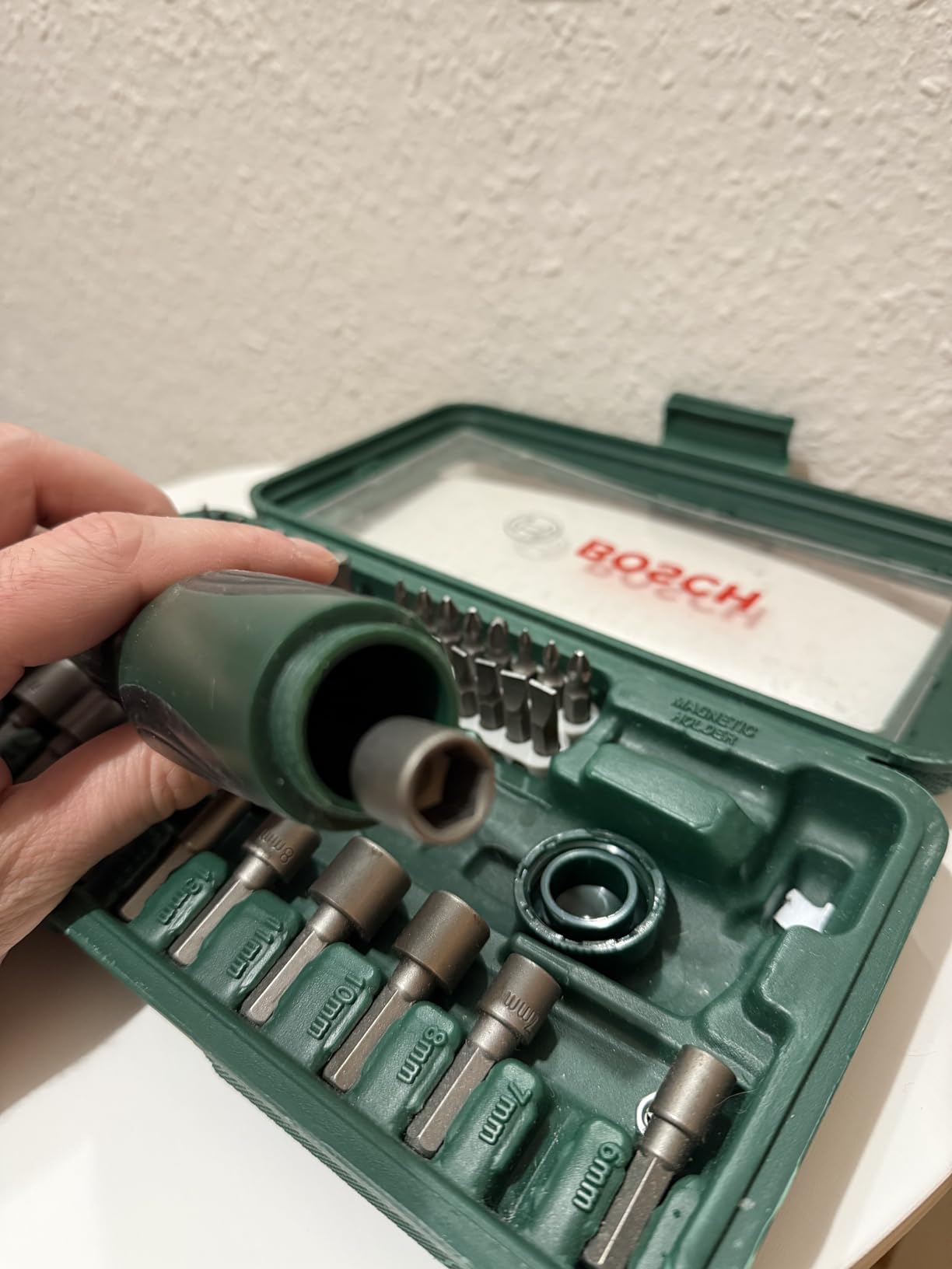 Bosch 2607019504 Set Bit Avvitamento 46 pezzi con cricchetto