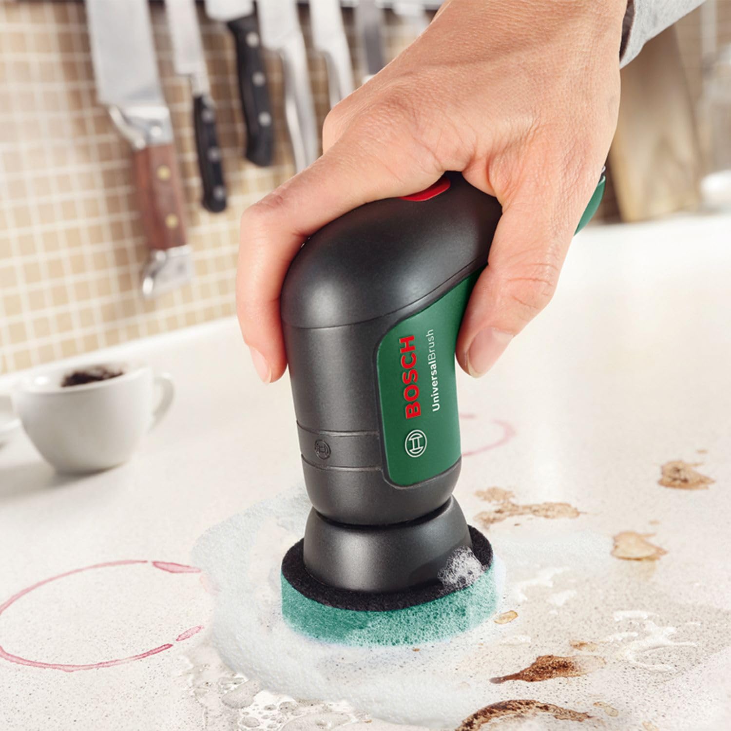 Bosch UniversalBrush spazzola pulizia 3,6 V 8 accessori