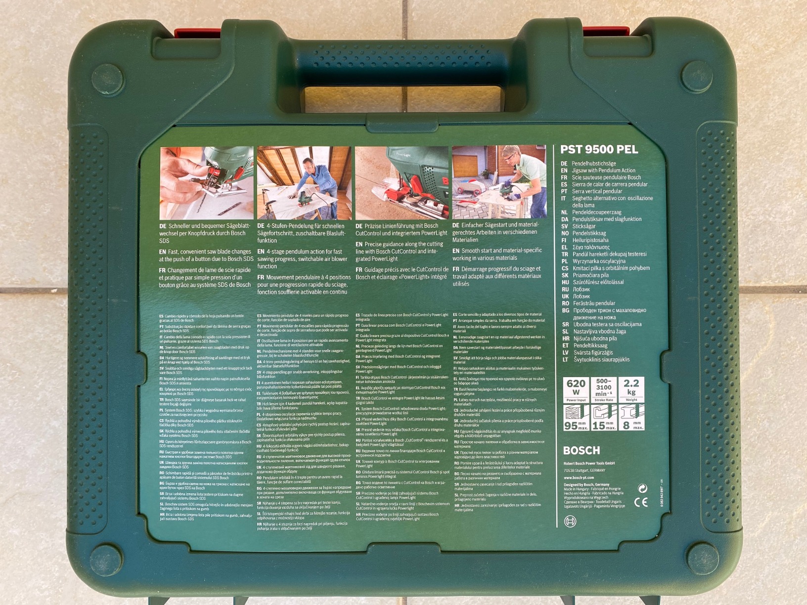 Bosch PST 9500 Seghetto Alternativo 620 W 90 mm