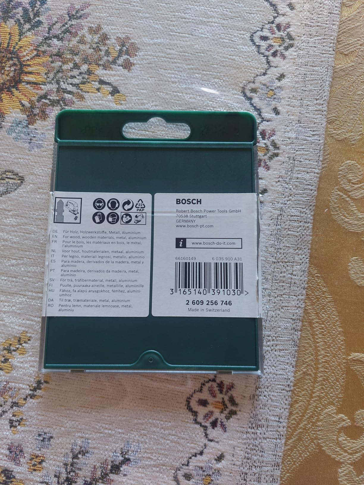 Bosch Set 10 Lame Seghetto Wood Metal Codolo T