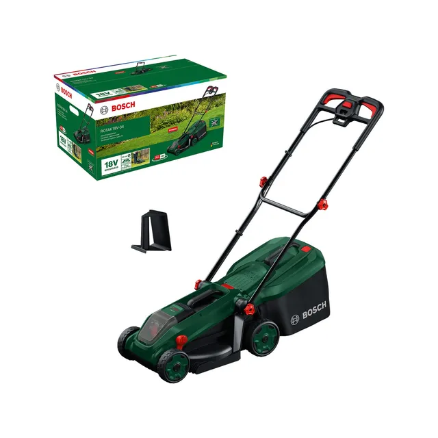 Bosch Rotak 18V-34 Rasaerba Batteria 34 cm senza Batteria