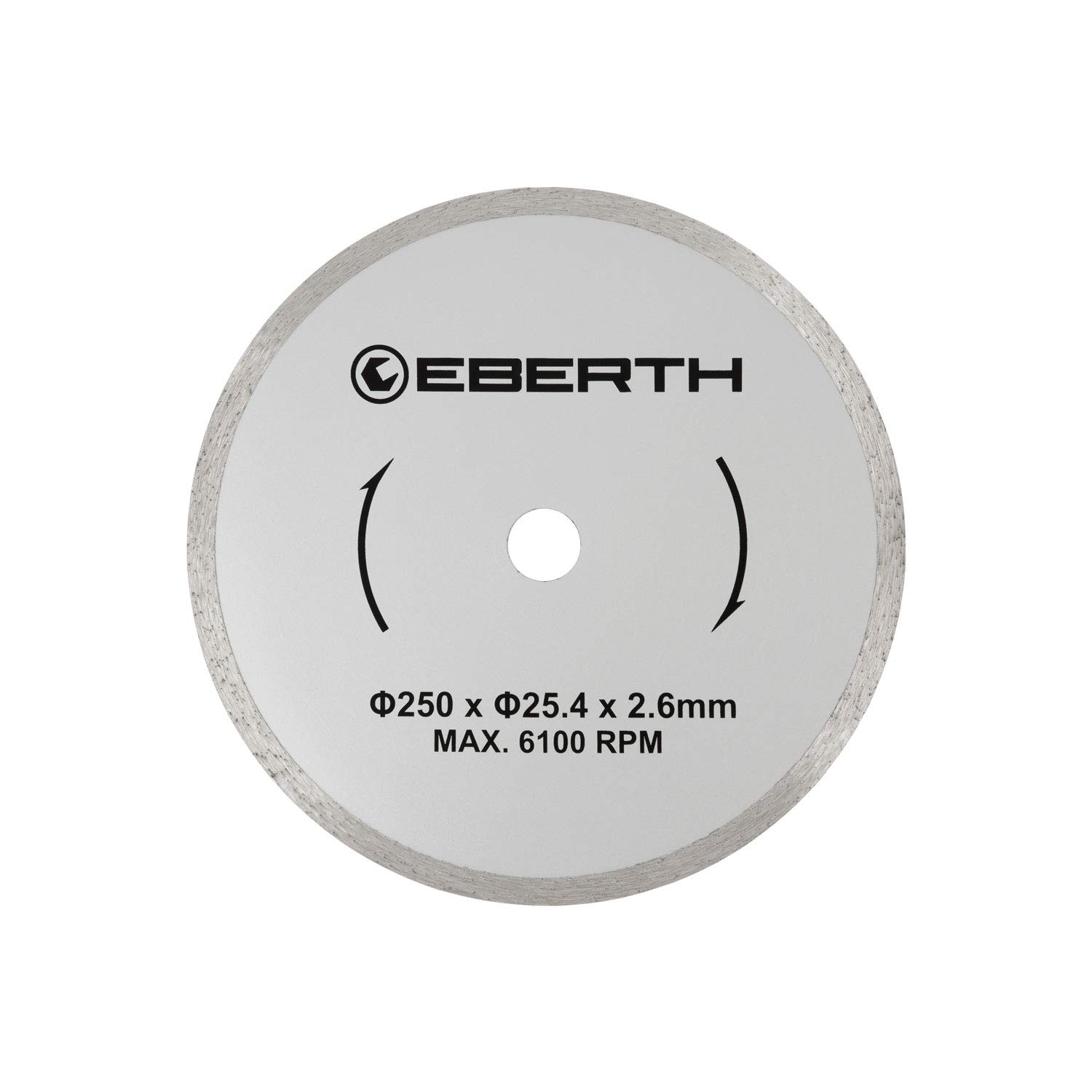 EBERTH Disco diamantato 800x25,4x4,6 mm per pietra