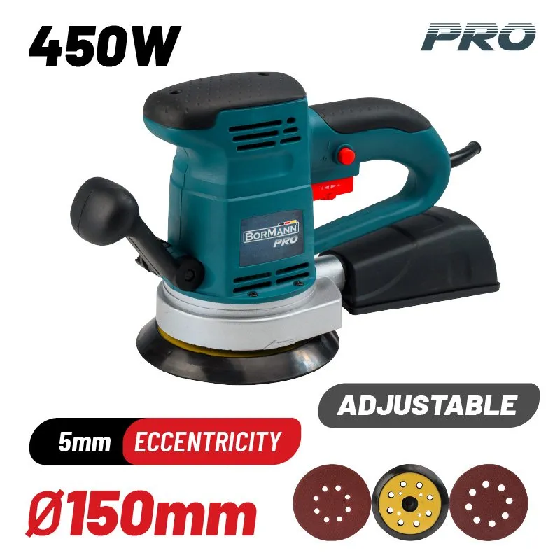 Bormann Pro Levigatrice Orbitale 450W per legno