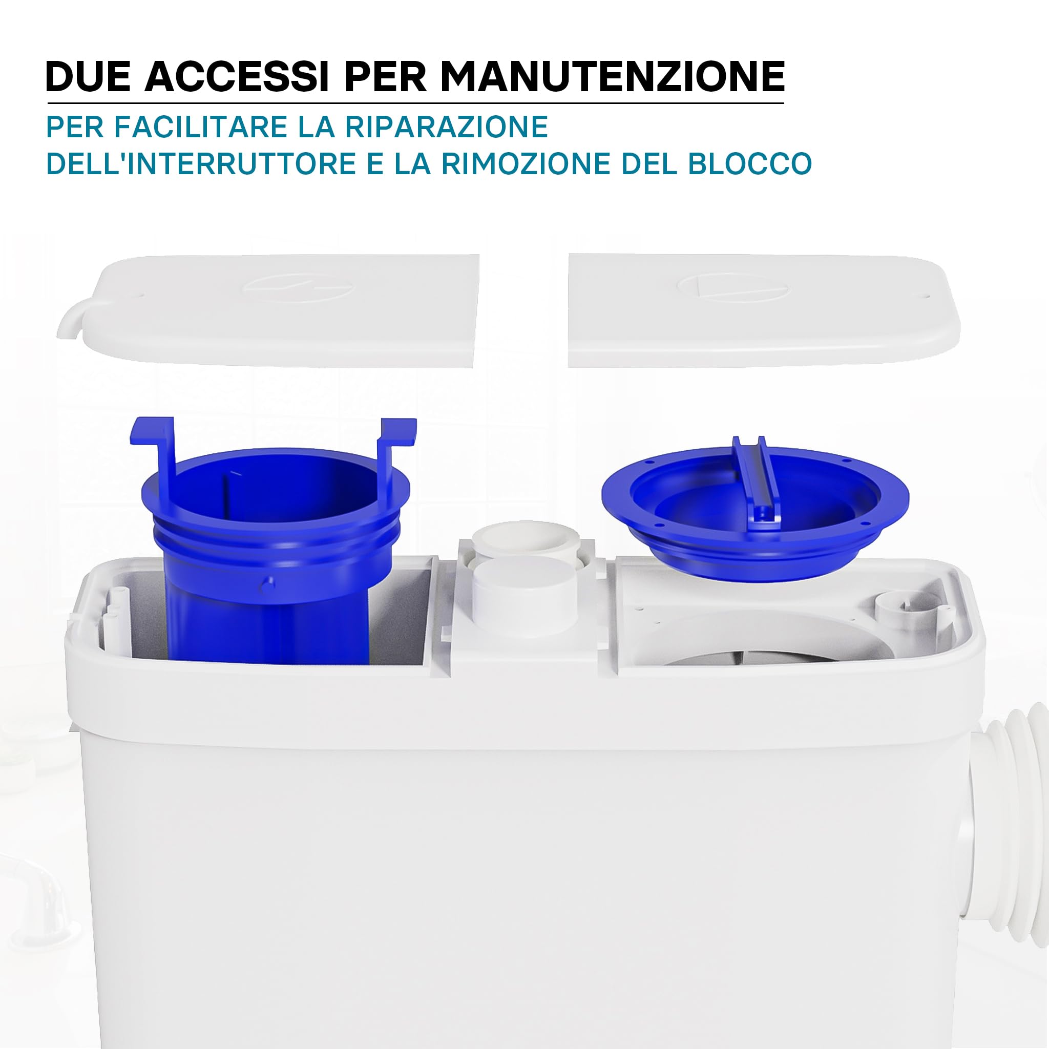 Wiltec XPOtool Stazione Sollevamento 3/1 450W acque reflue