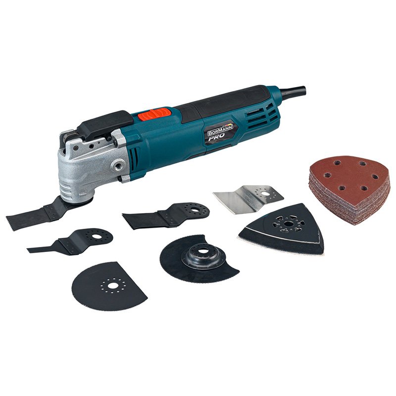 Bormann Utensile Multifunzione Oscillante 500W Valigetta