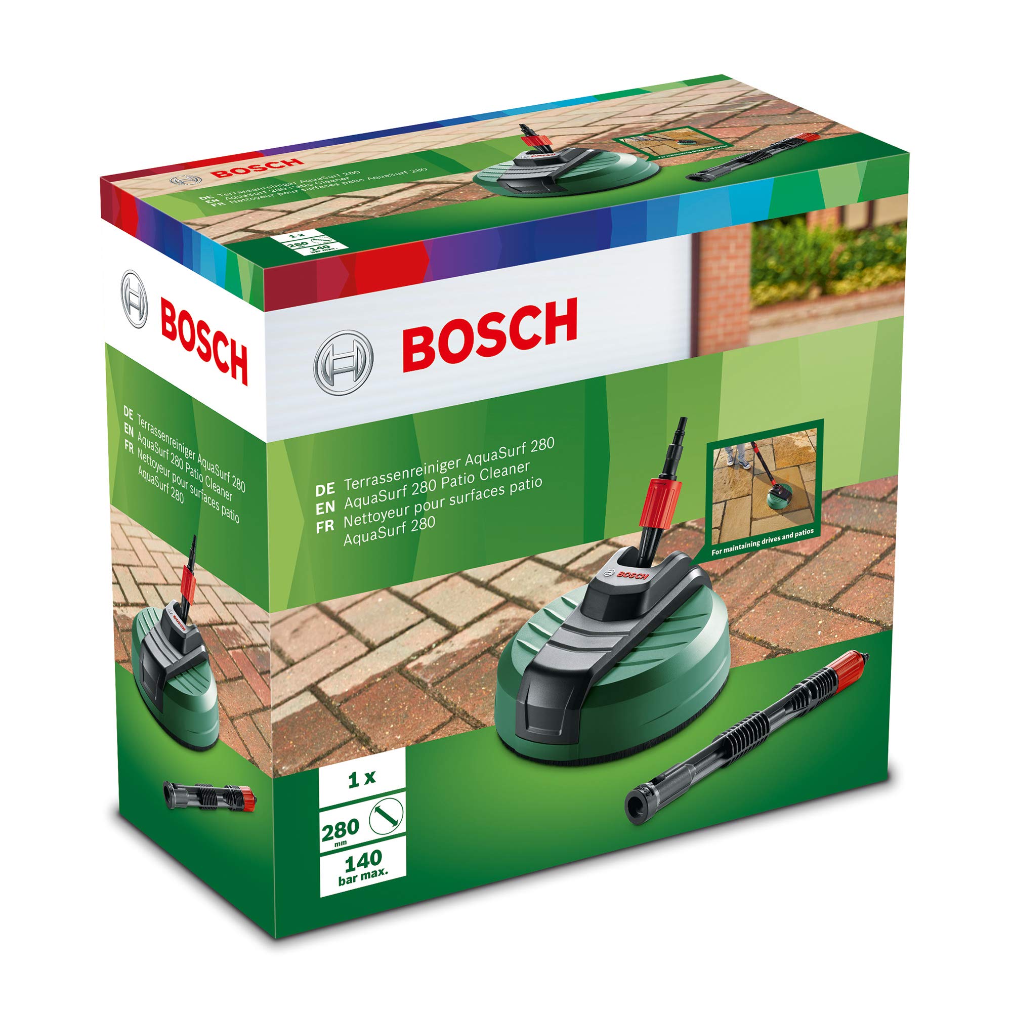 Bosch Aquasurf 280 Spazzola Patio 280 mm per Aquatak