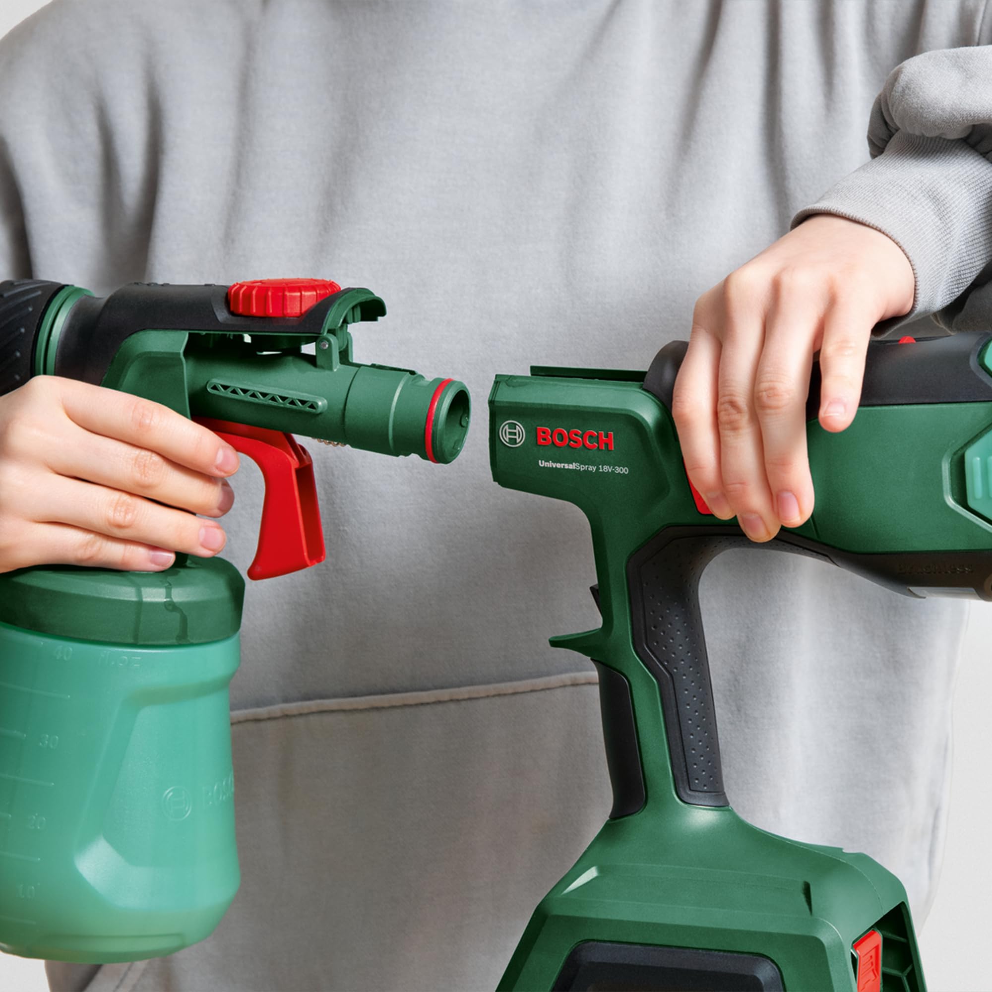 Bosch UniversalSpray 18V-300 Pistola a Spruzzo senza Batteria