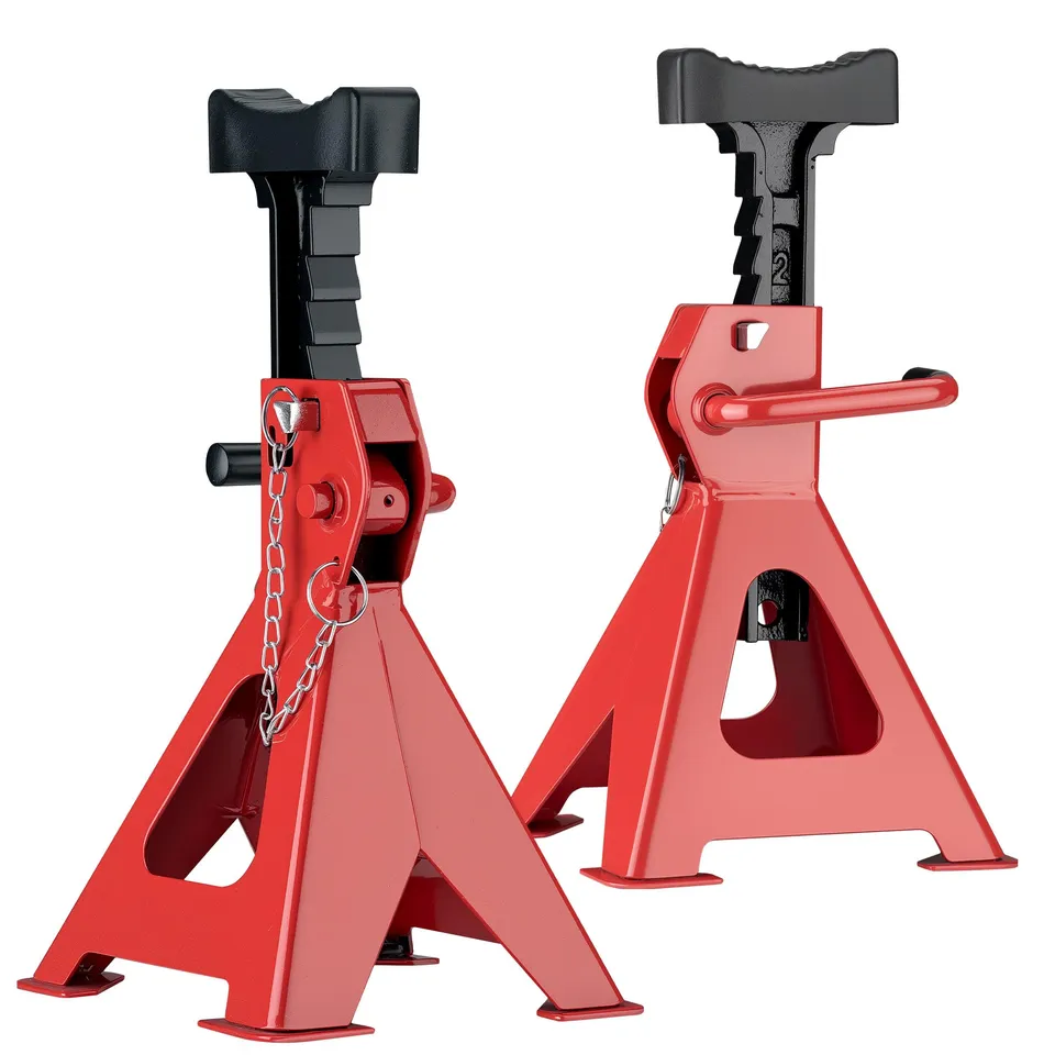 Wiltec cavalletti auto 6t set 2 pezzi 39-60,3 cm con perno
