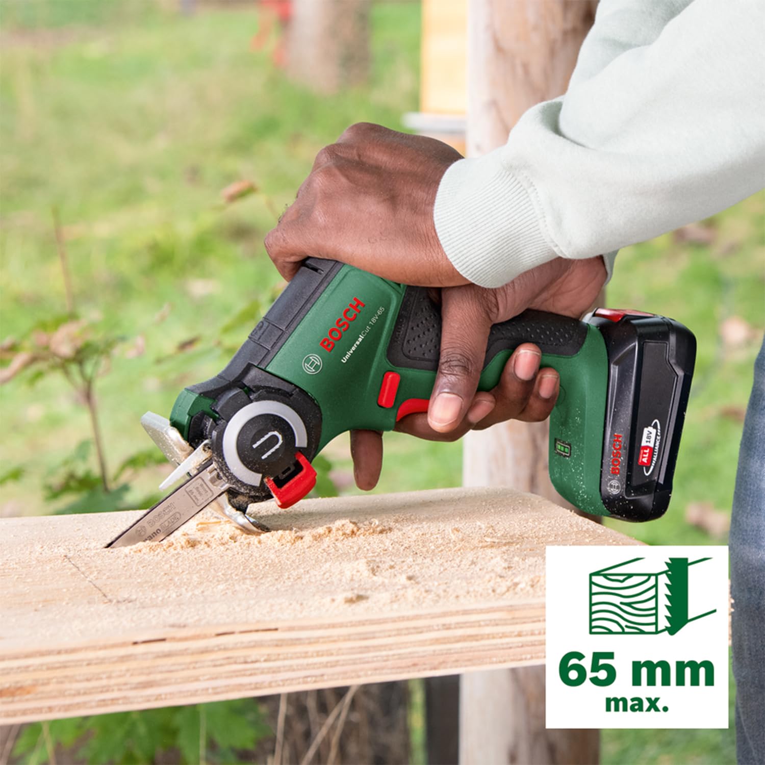 Bosch UniversalCut 18V-65 microsega senza batteria