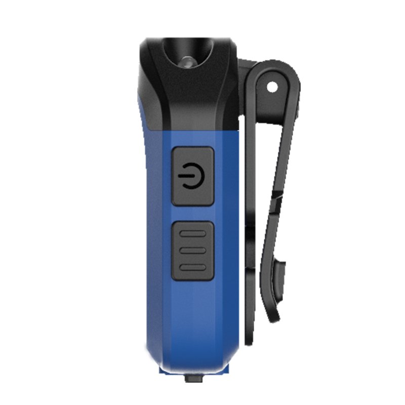 Bormann Lampada da Cappello Ricaricabile 200 Lumen LED Clip