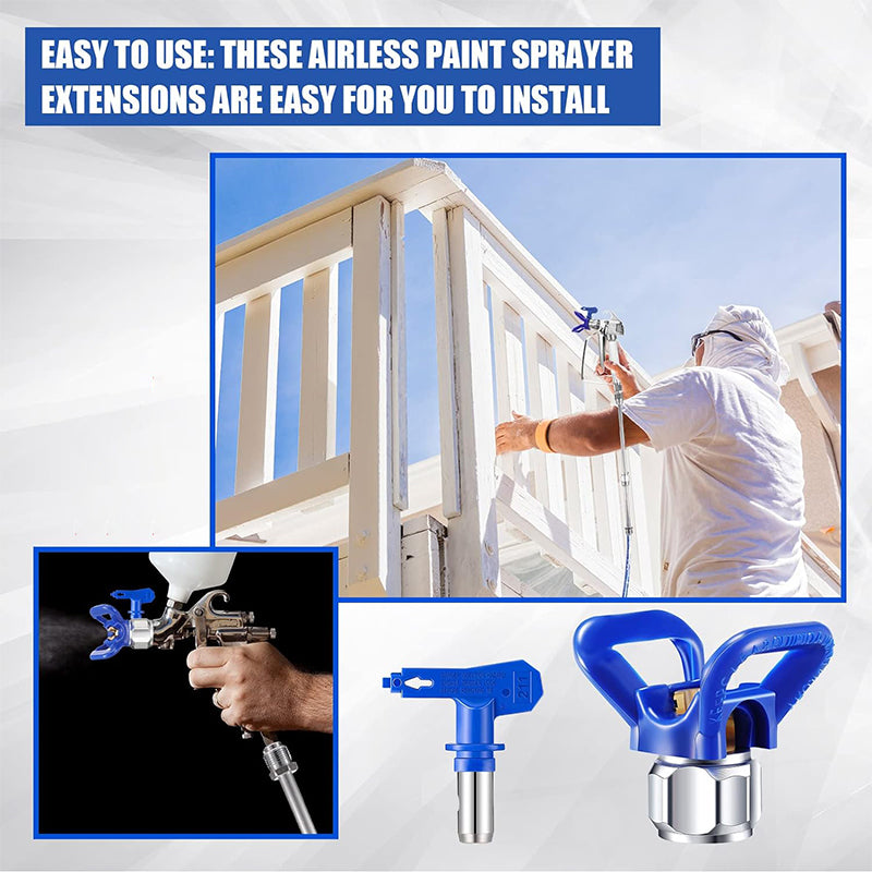 Tilswall Kit Tubo Airless 15 m Pistola 3600 PSI 3 Ugelli