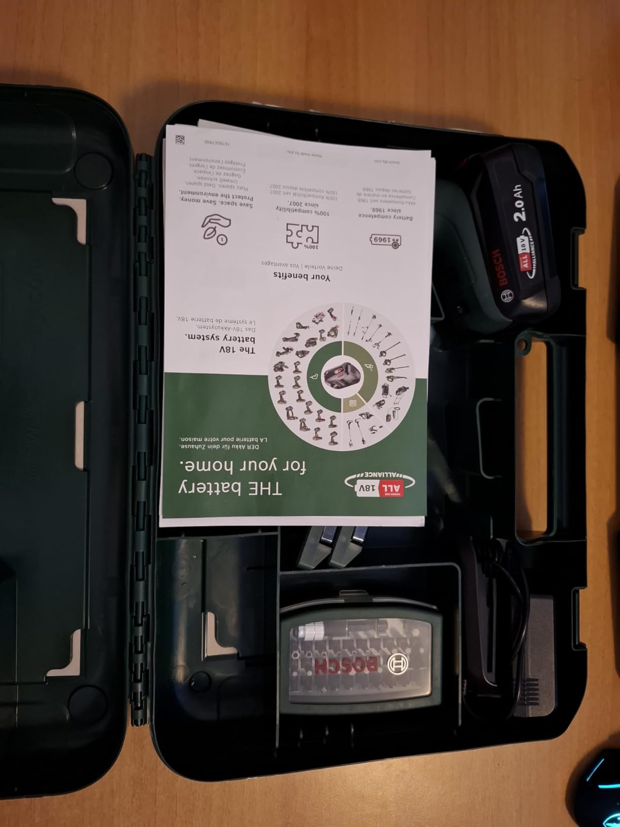 Bosch UniversalImpact 18V-60 Trapano Battente 60Nm 1x2,0Ah