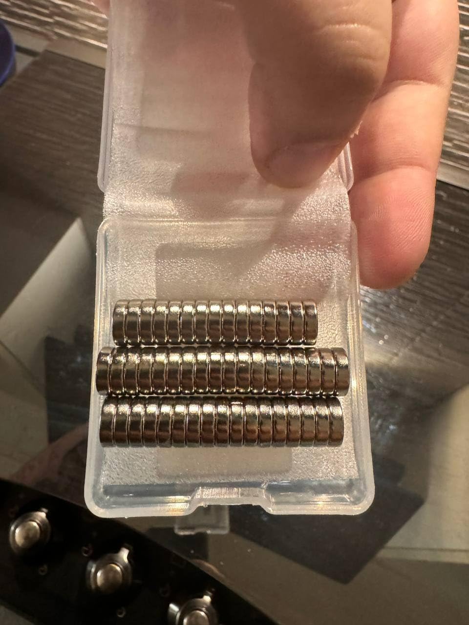 Wzone Magneti Neodimio 6x3mm 80 Pezzi forti