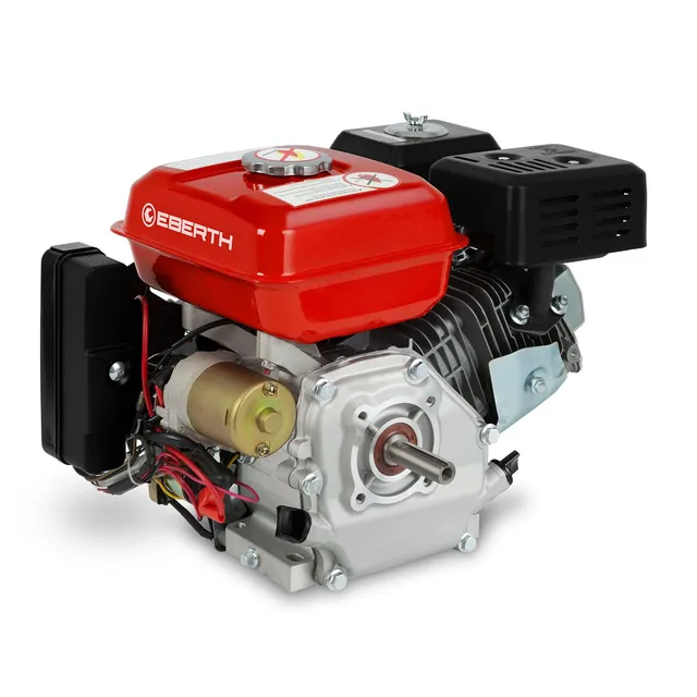 Eberth 6,5CV motore scoppio benzina 196cc albero 20mm