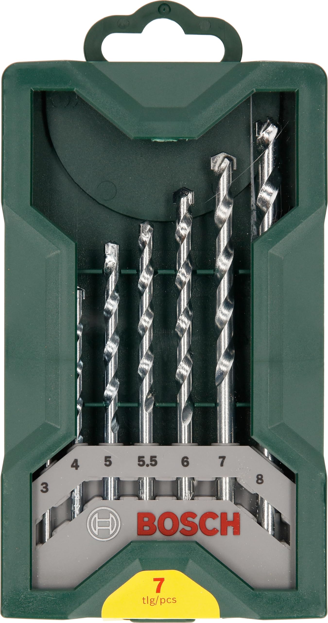 Bosch Mini-X-Line Set 7 Punte Muratura 3-8 mm