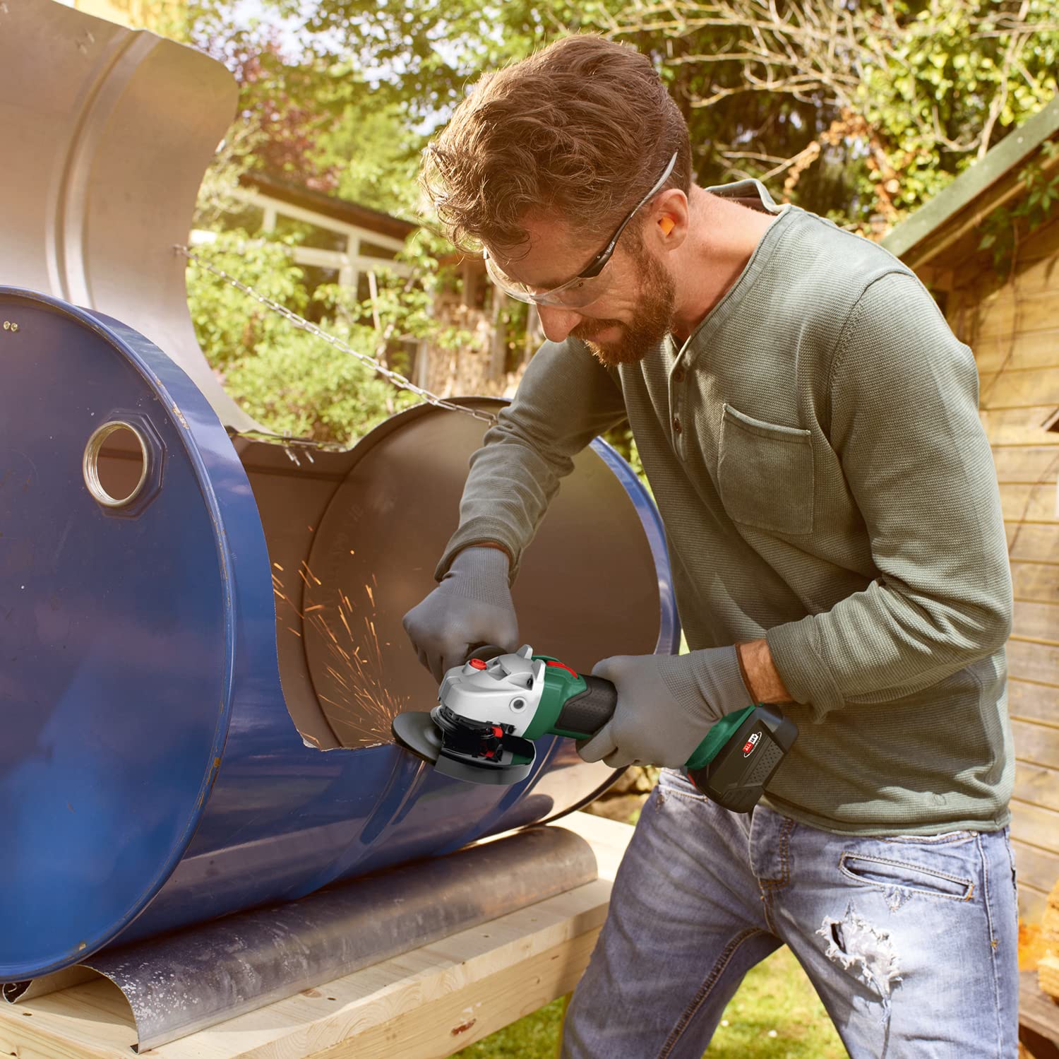 Bosch AdvancedGrind 18V-80 smerigliatrice angolare senza batteria 125 mm