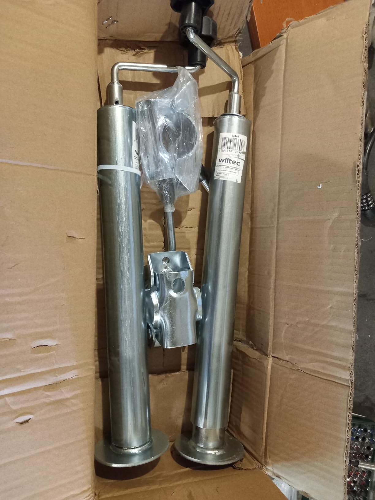 Wiltec XPOtool Supporto Rimorchio 510-760 mm 2 Pezzi