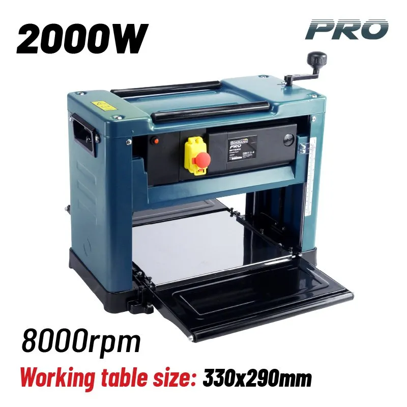 Bormann Pro pialla filo spessore 2000W doppia lama