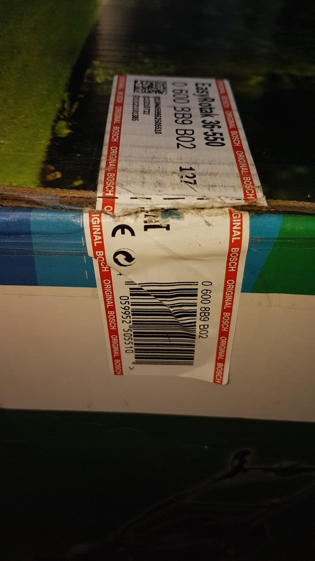 Bosch EasyRotak 36-550 tagliaerba batteria 37 cm 550 m²
