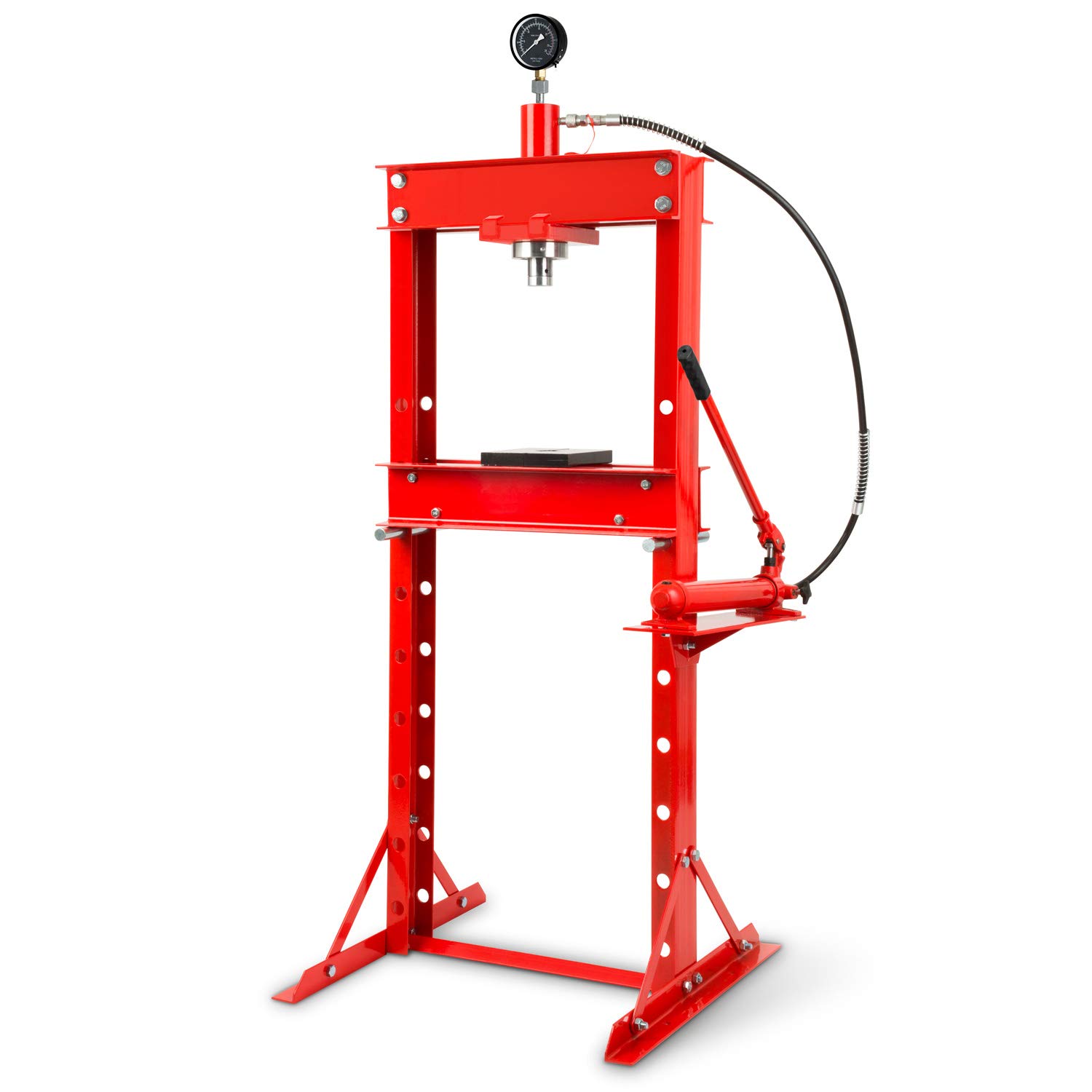 EBERTH pressa idraulica 20T officina con manometro 167 cm