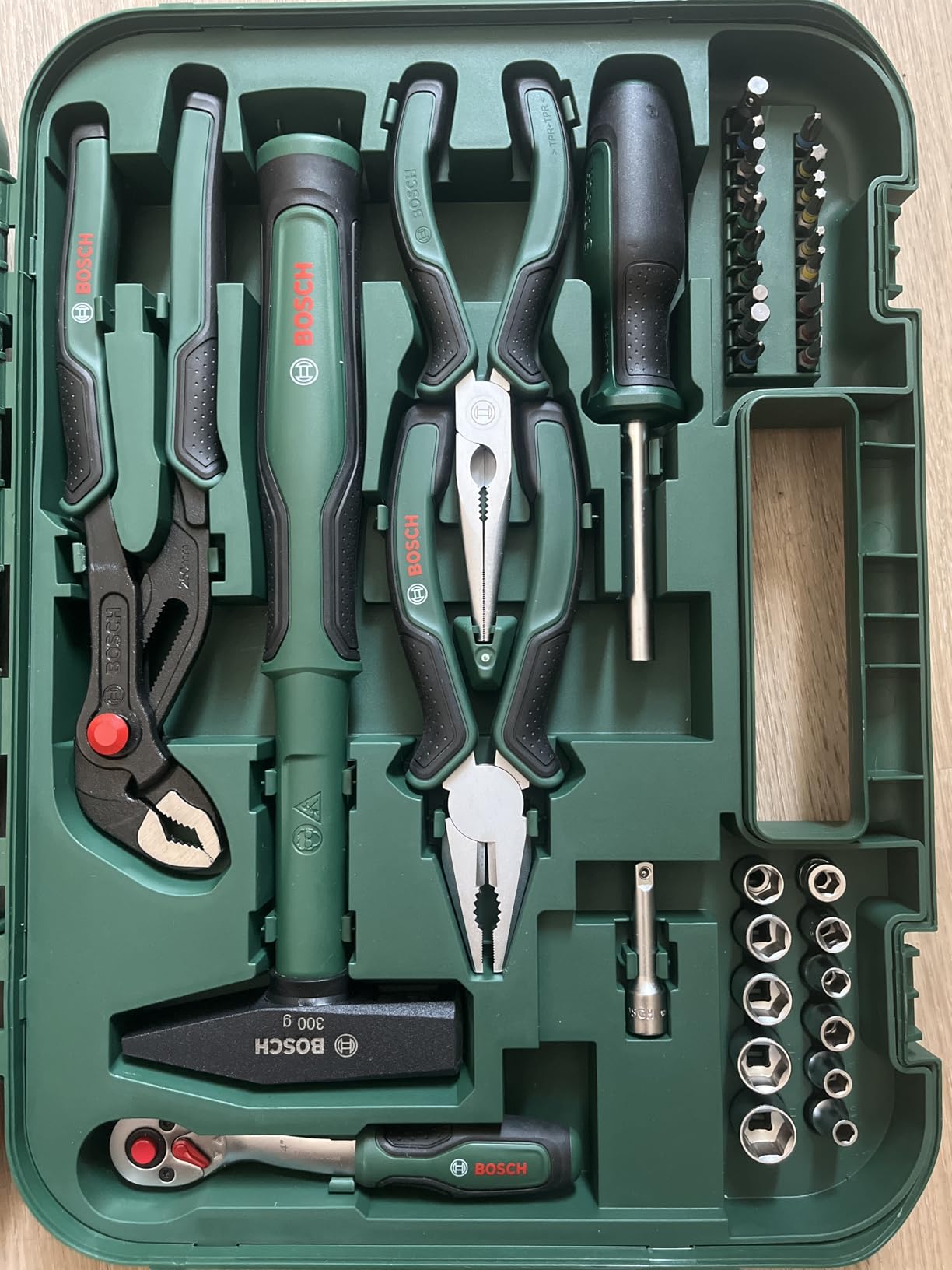 Bosch Advanced Set utensili manuali 52 pezzi valigetta
