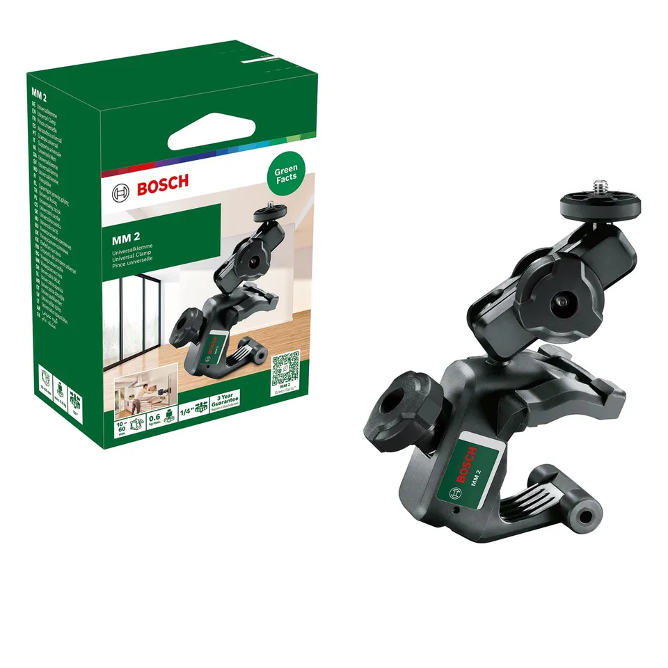 Bosch MM 2 Morsetto Snodabile 10-60 mm per Laser