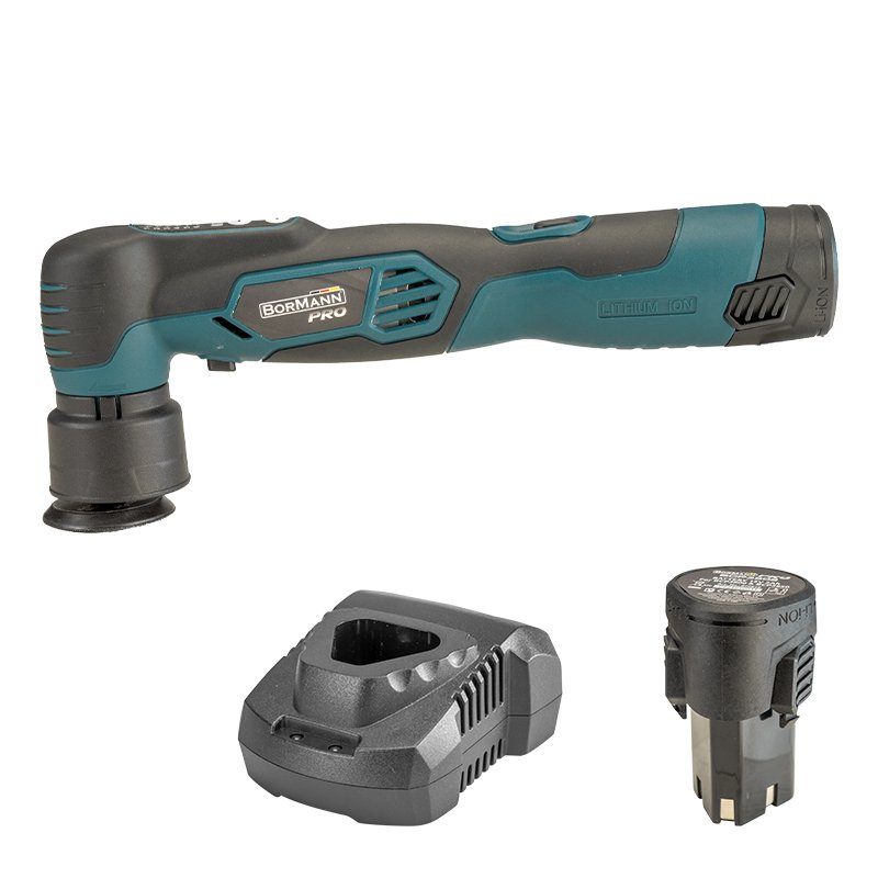 Bormann Lucidatrice Mini Cordless 12V 38/50mm 2x2Ah Kit