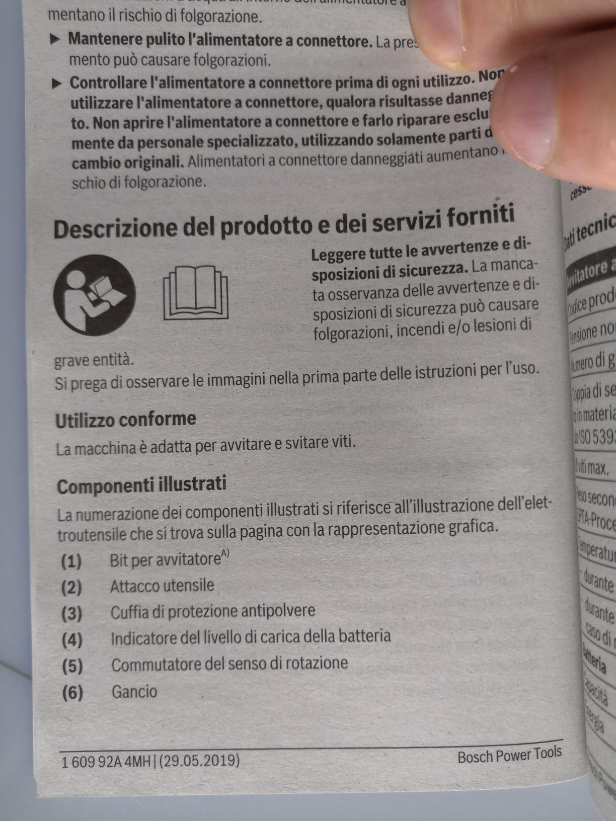 Bosch IXO VI avvitatore elettrico 3,6V con stazione ricarica