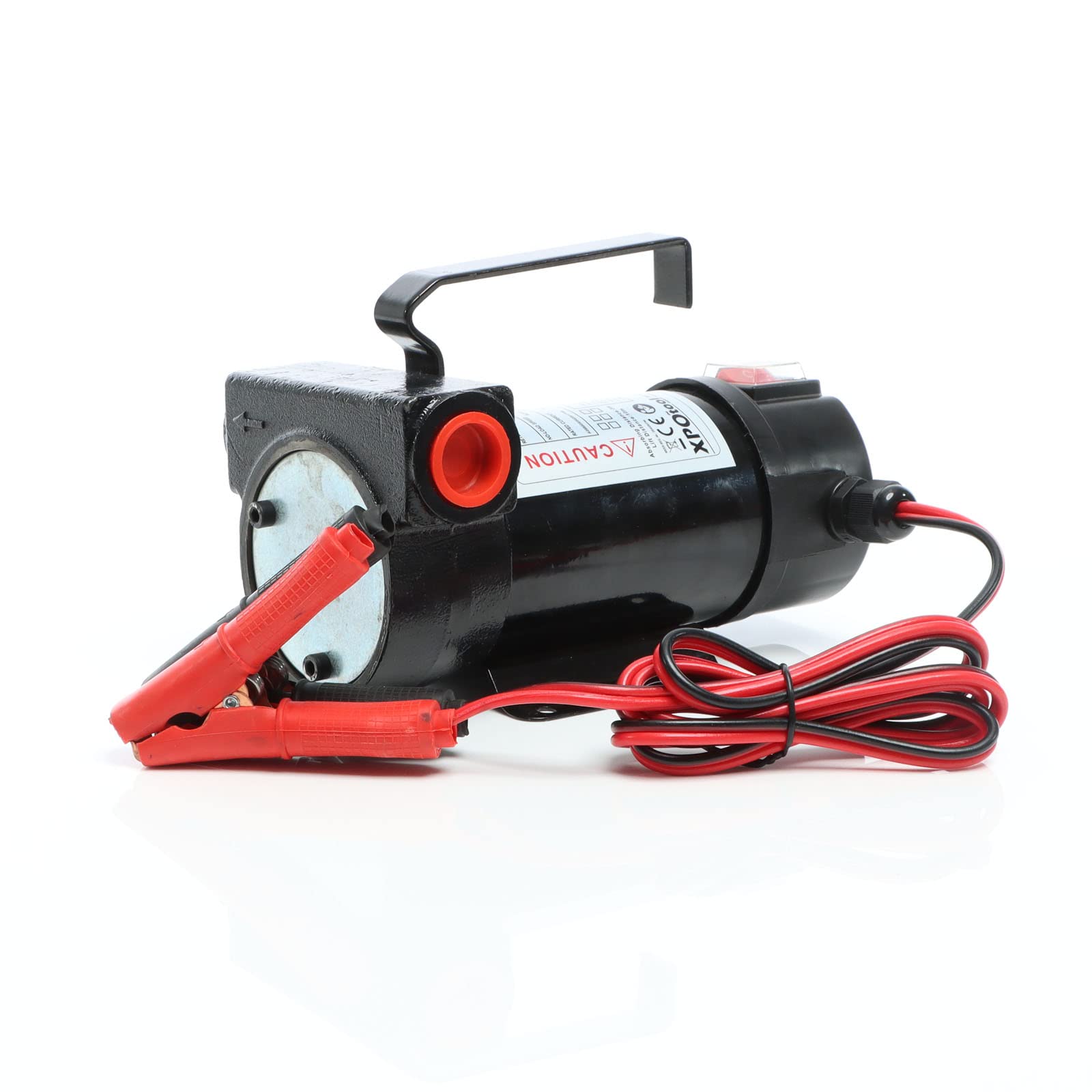 XPOtool Pompa Diesel Elettrica 12V 2400 l/h 10m