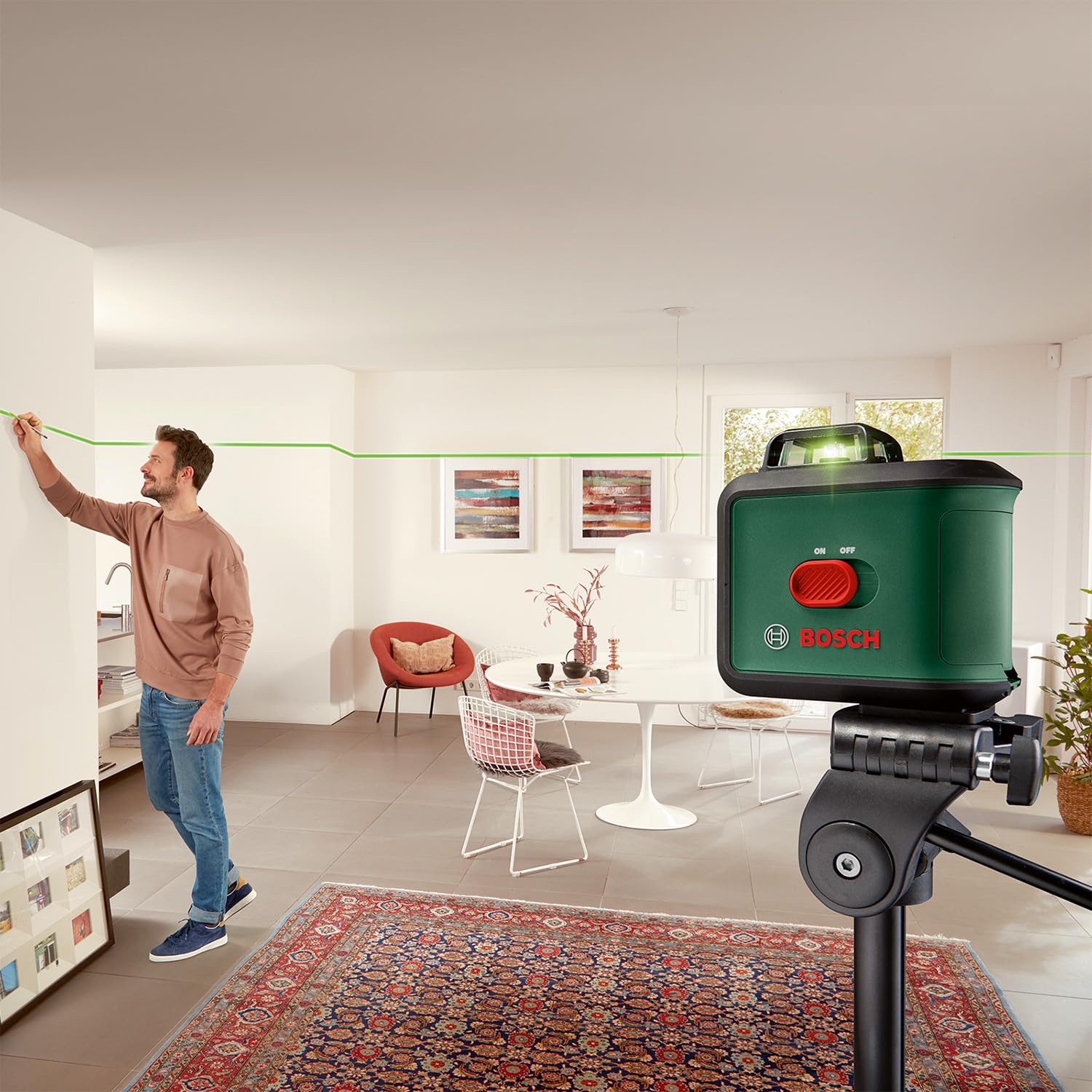 Bosch UniversalLevel 360 livella laser linee verde 360°
