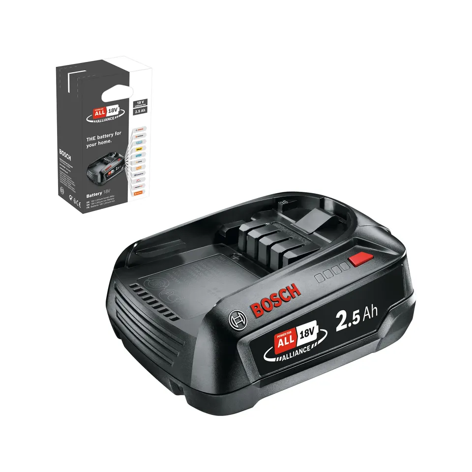 Bosch PBA Batteria 18V 2.5Ah Power for All Litio