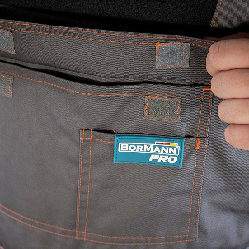 Bormann Salopette Lavoro L/52 240g/mq Grigia