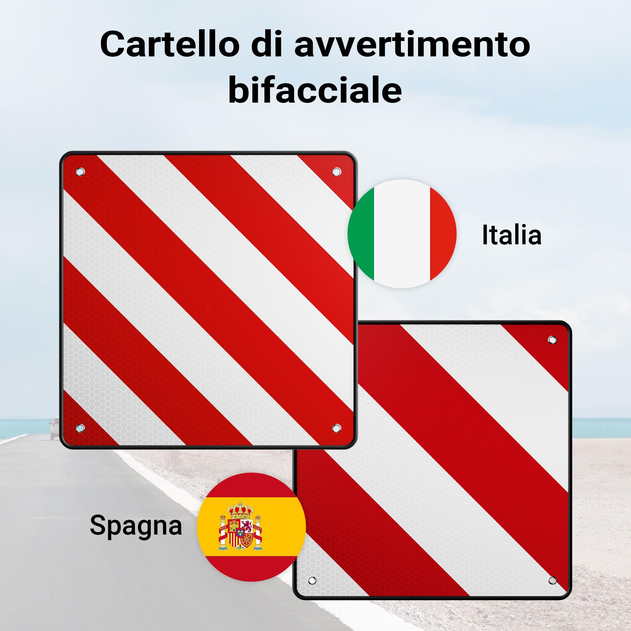 Wiltec Pannello Carico Sporgente 2in1 50x50 cm Alluminio