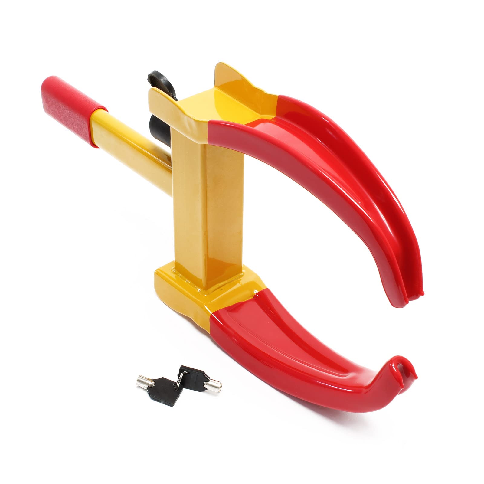 Wiltec ganascia blocca ruota 13-15" gialla 330-381 mm