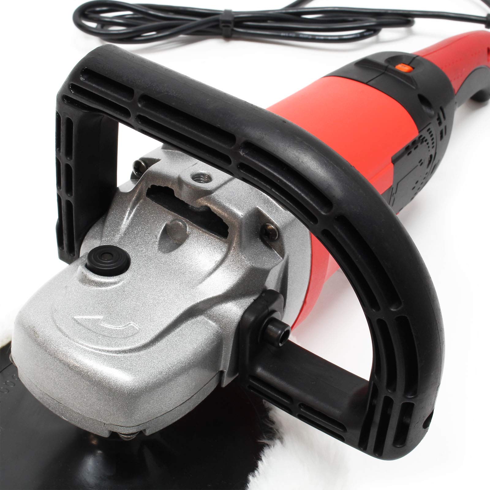 Wiltec Lucidatrice 1500W Levigatrice a Disco Rossa con Custodia
