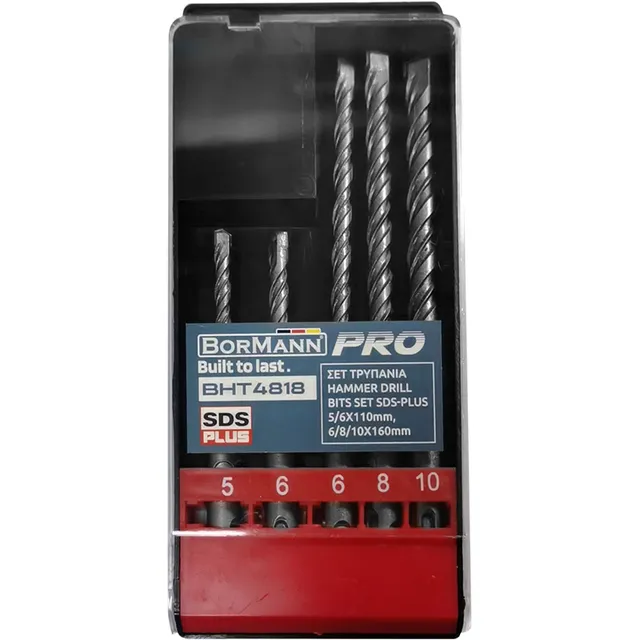 Bormann SX4 Punta SDS-Plus 20x210 mm 4 taglienti