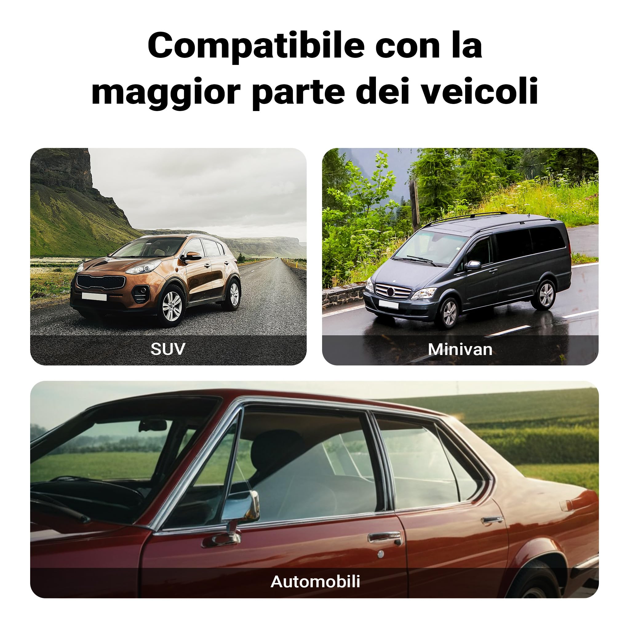 Wiltec Fudajo griglia ventilazione finestrino auto per cani