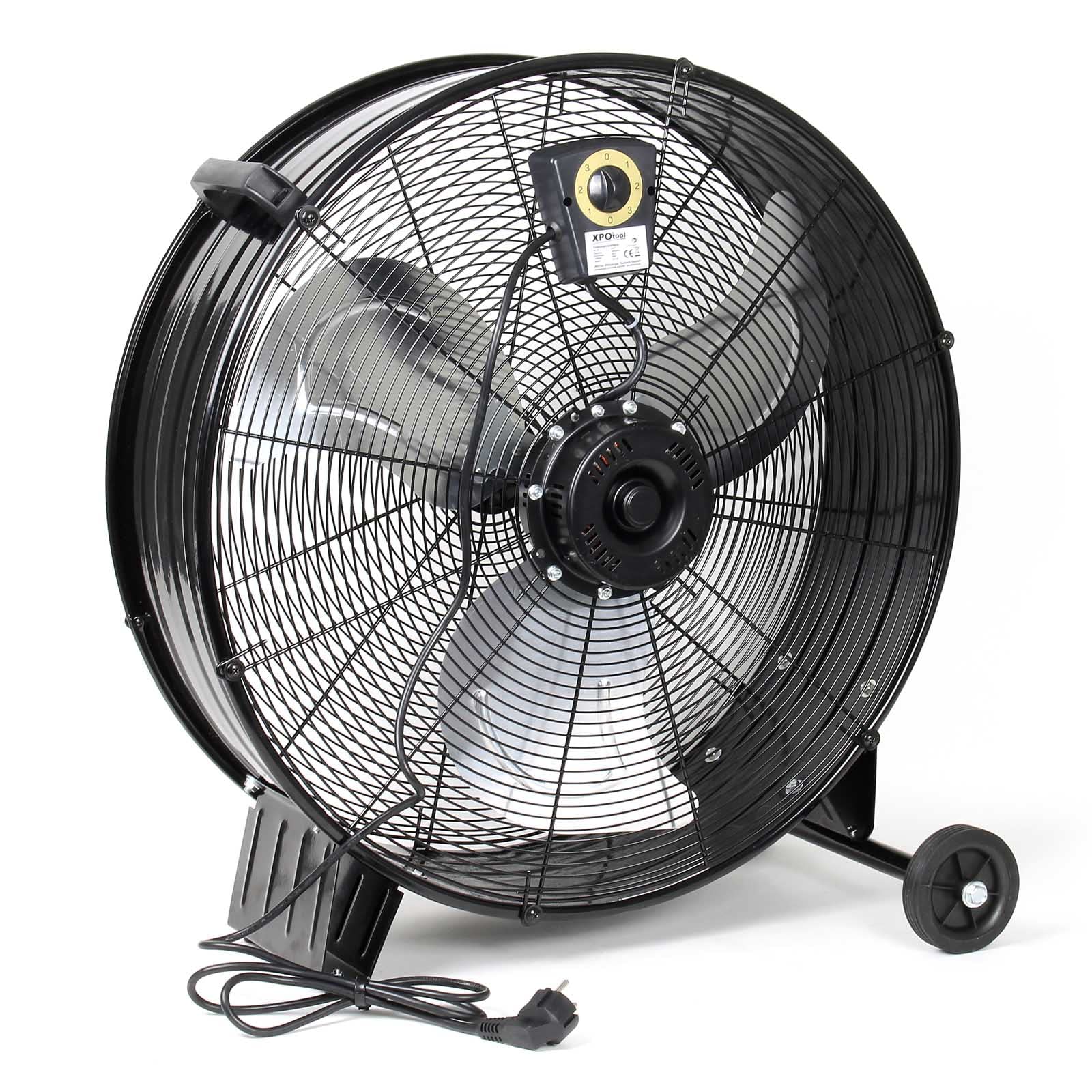 Wiltec Ventilatore industriale 60 cm 180 W 3 velocità