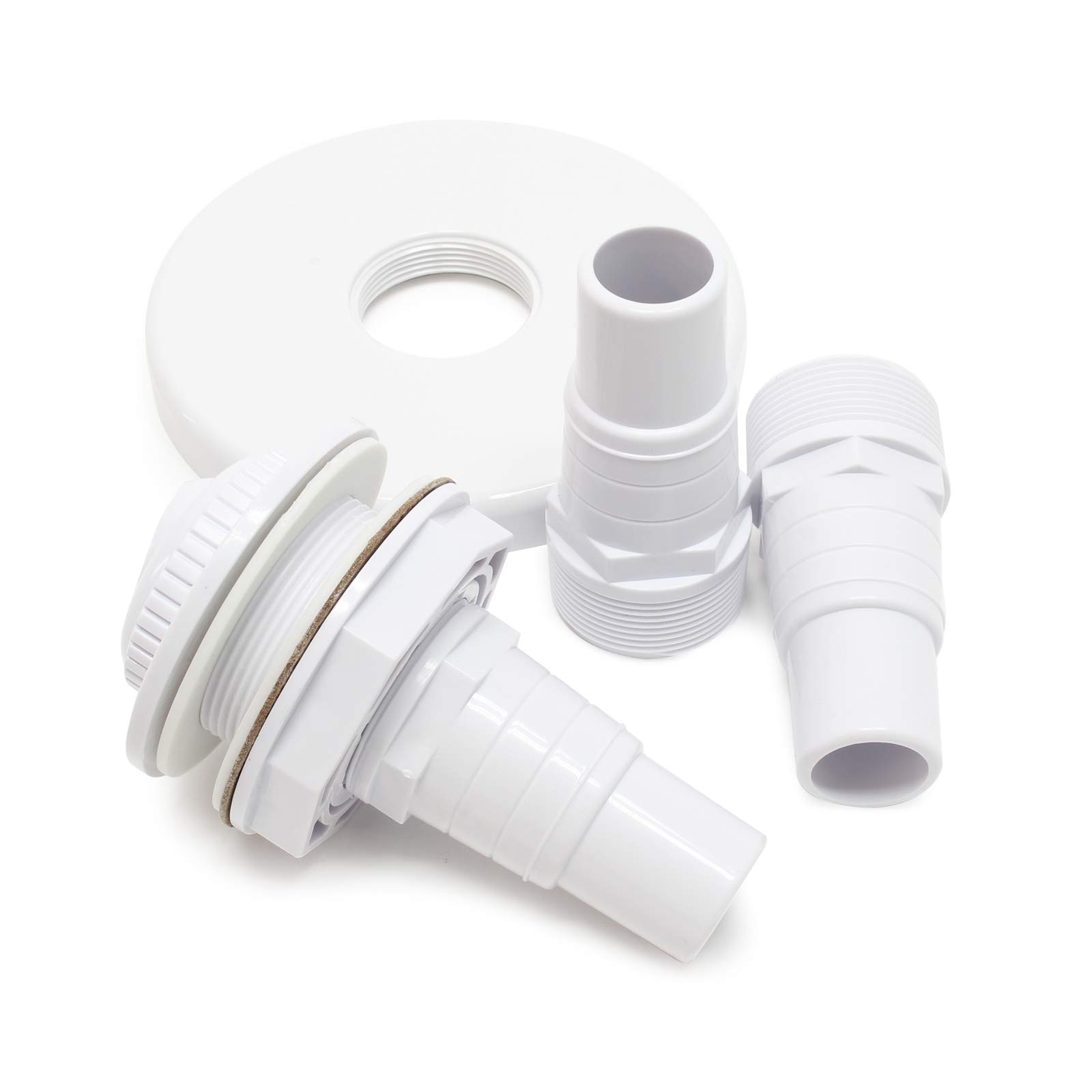 Wiltec Skimmer fisso piscina con cestello e bocchetta